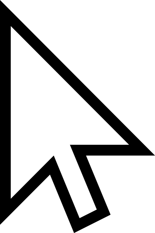 White Mouse Cursor Arrow