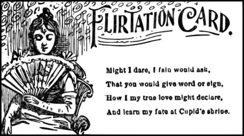 Flirtation Card