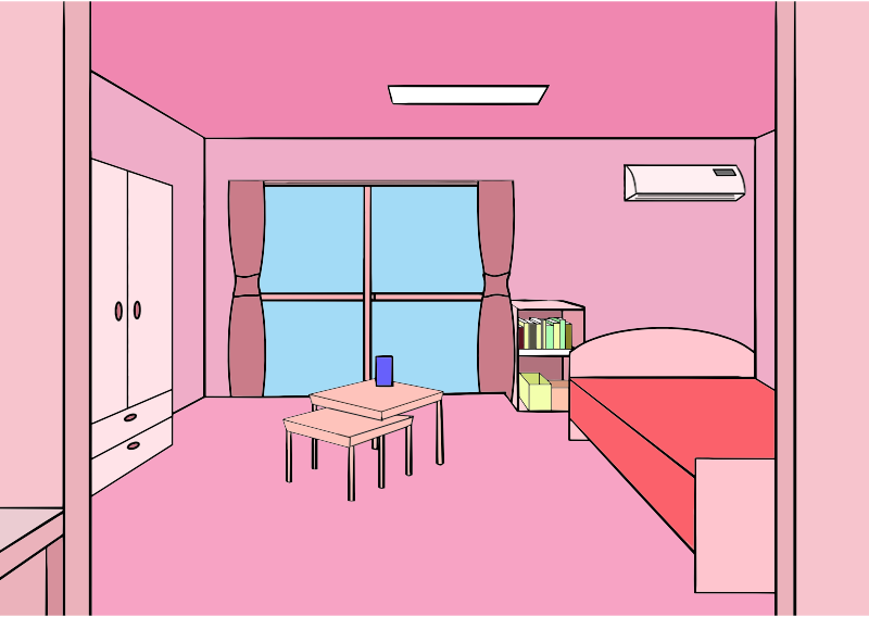 Pink Room (First Person Perspective)