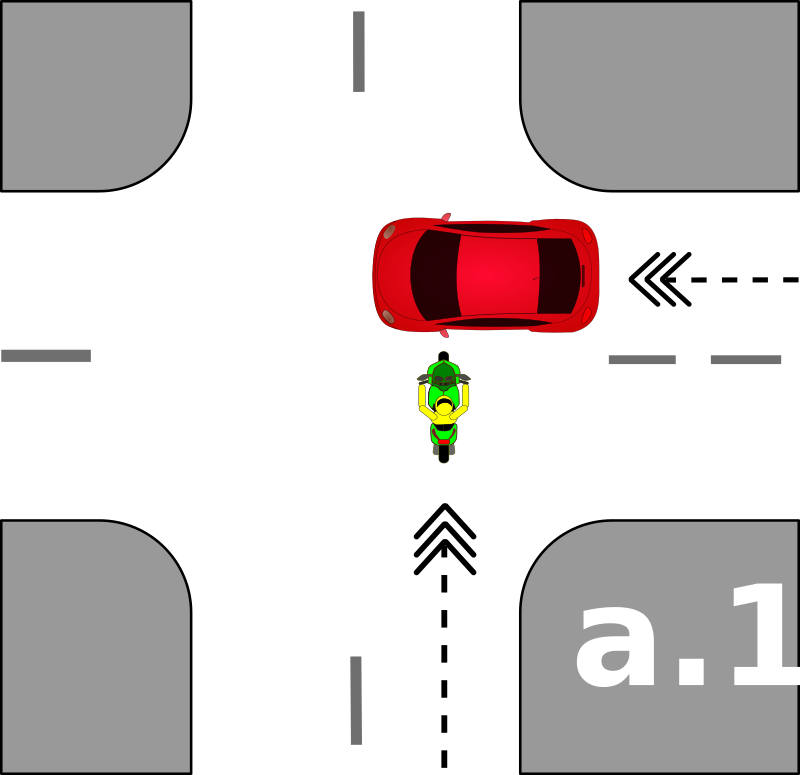 traffic accident pictograms a.1