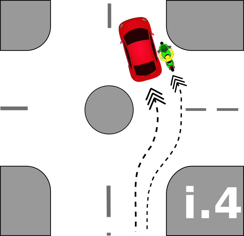 traffic accident pictograms i.4