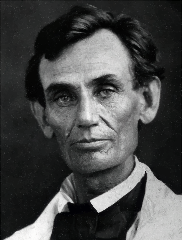 Abraham Lincoln Photograph 1858