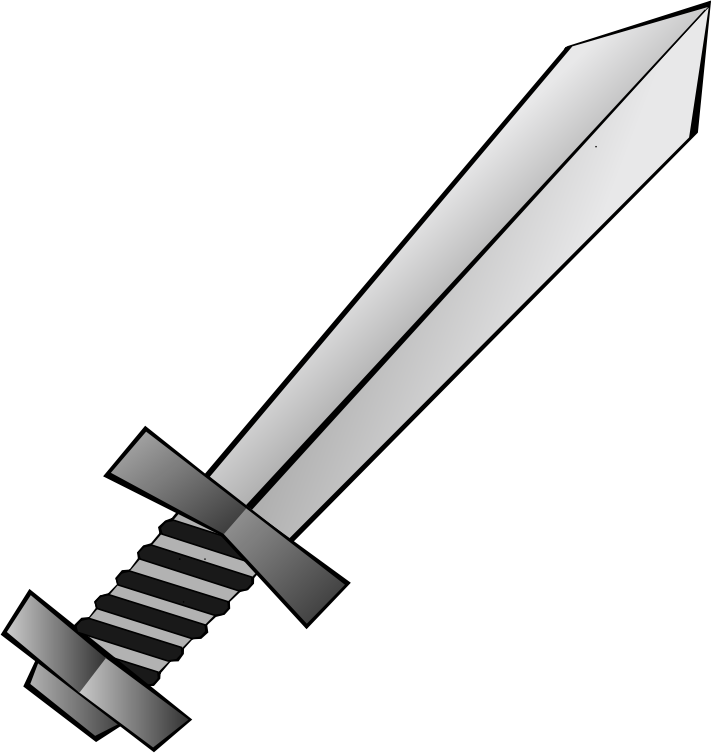 Toy Sword (Grayscale)