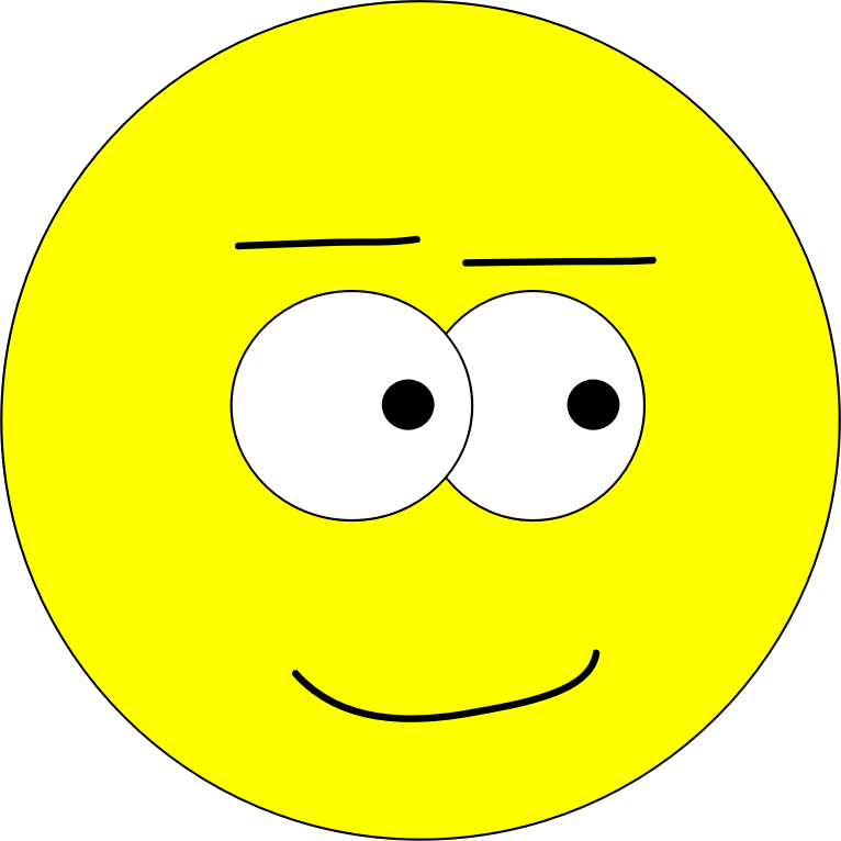 Yellow Face - Pleased