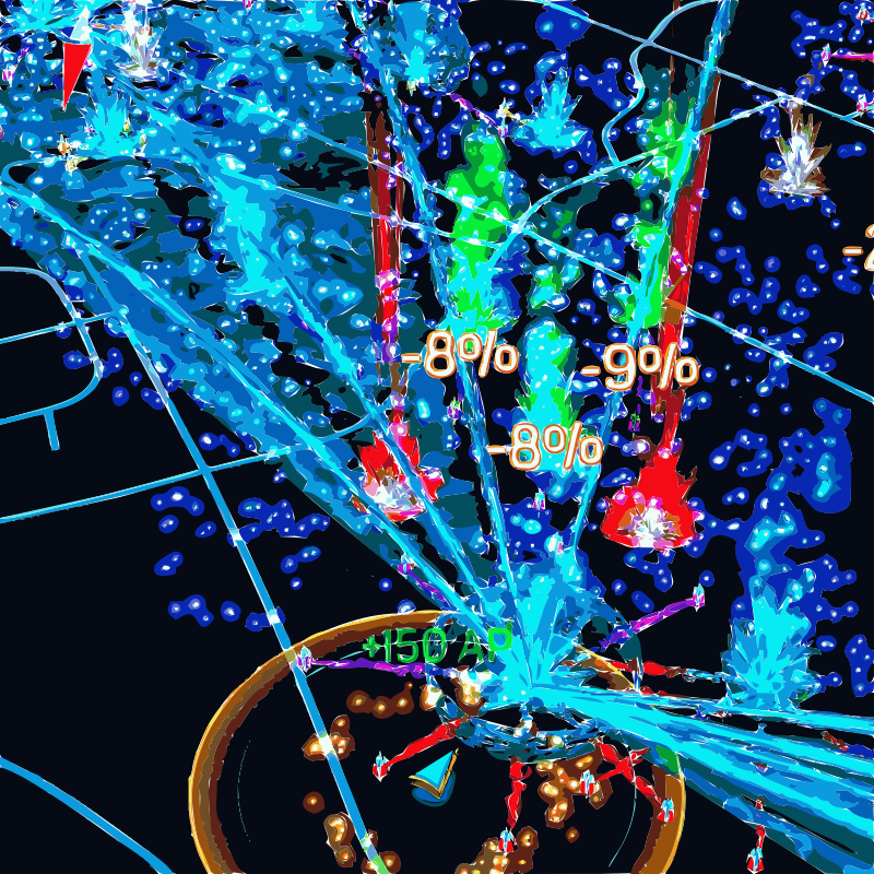 Ingress Gameplay (no proprietary logos)