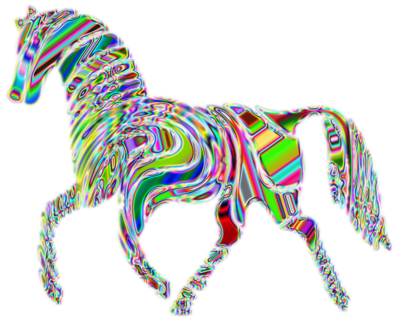 Psychedelic Horse 4