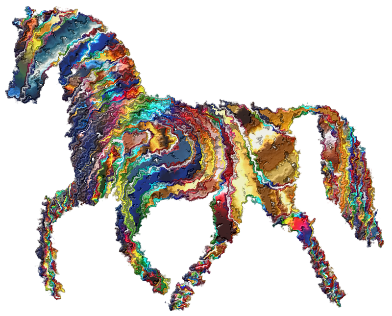 Psychedelic Horse 8