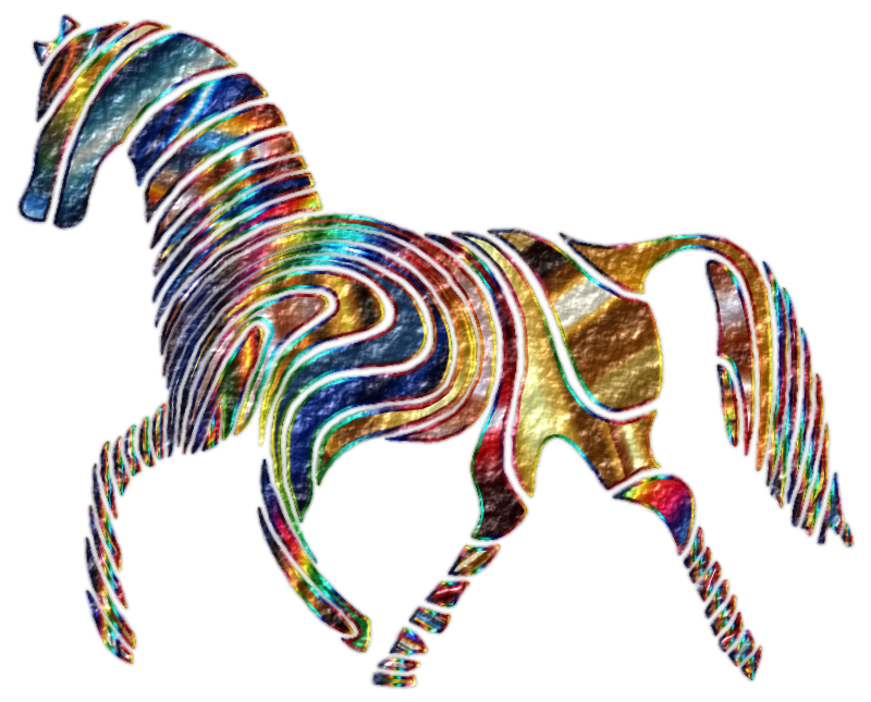 Psychedelic Horse 10