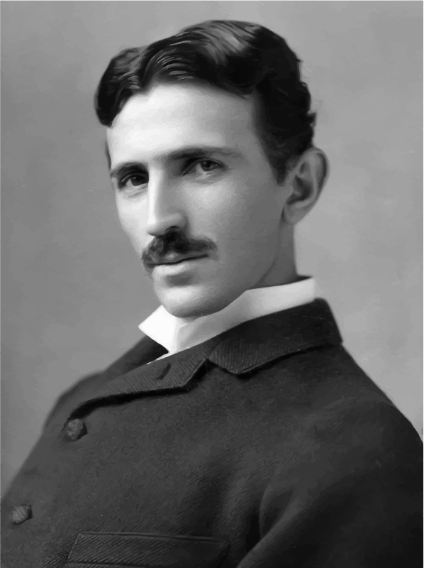 Nikola Tesla Age 34 Circa 1890