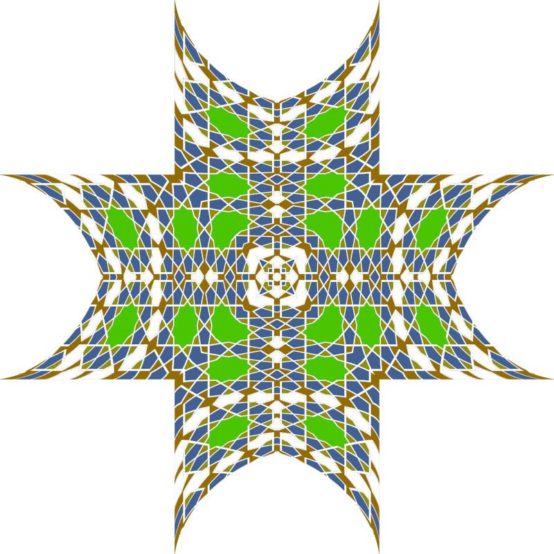 Islamic Geometric Tile 4