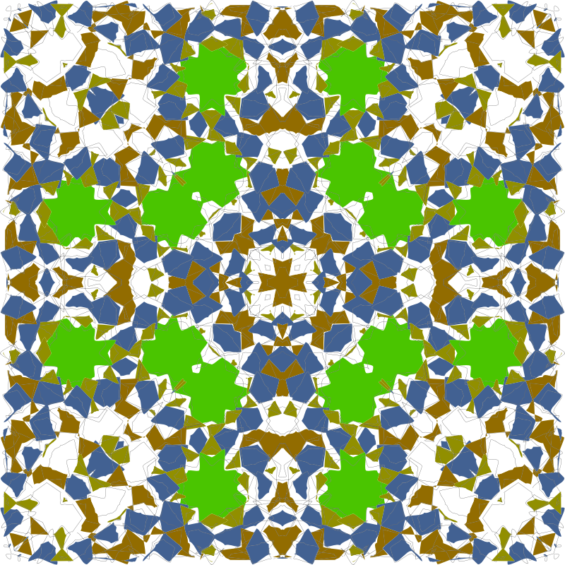 Islamic Geometric Tile 6