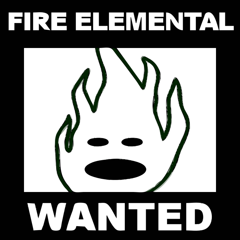 [request] Character 6 - FIRE ELEMENTAL