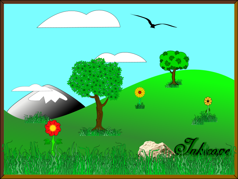 Inkscape Landscape #2