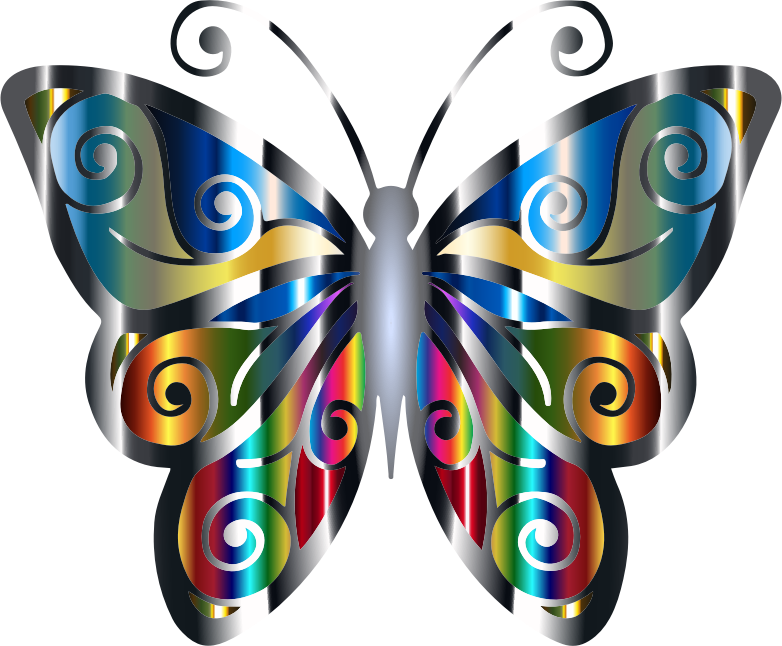 Iridescent Butterfly 3