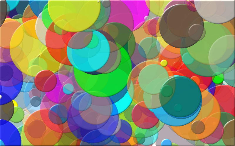 Overlapping Circles Background 2