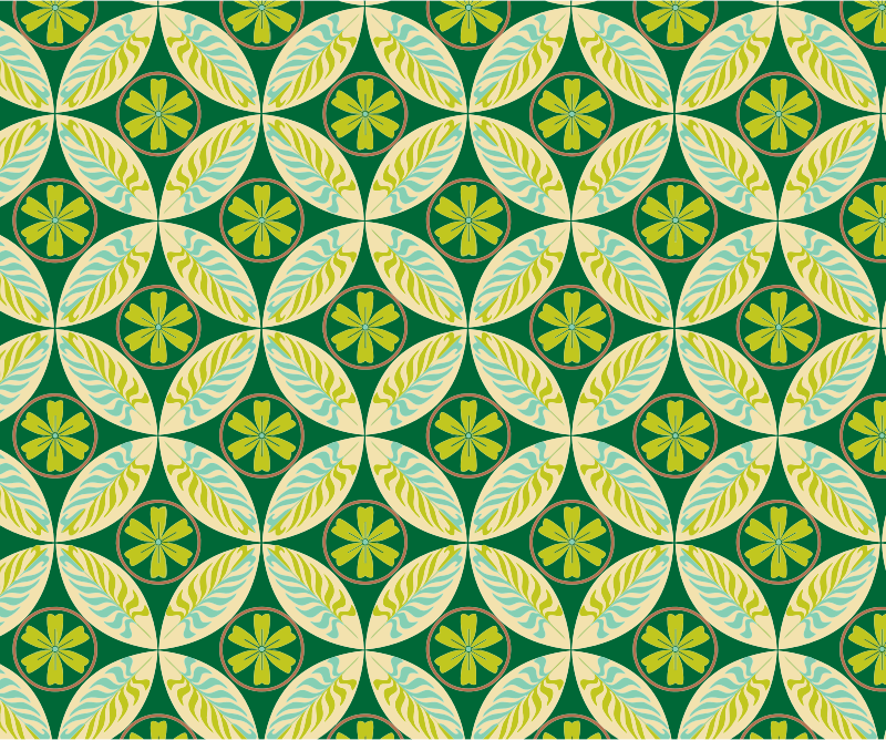 Abstract Green Pattern Background