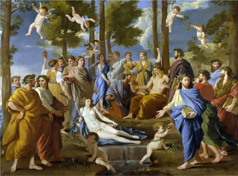 Parnassus Nicolas Poussin