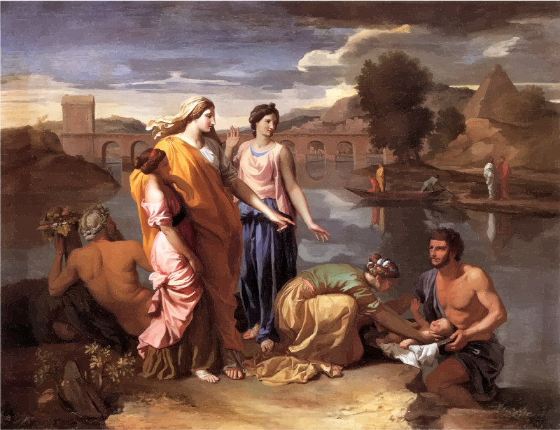 The Finding of Moses Nicolas Poussin