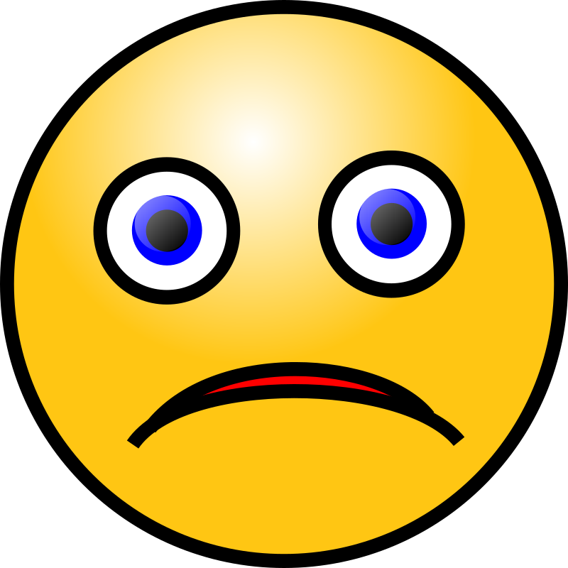 Emoticons: Sad face