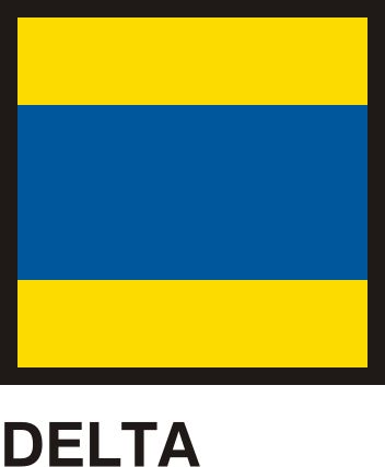 Gran Pavese flags, Delta flag