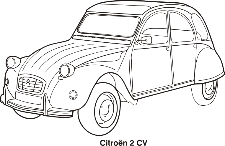 Citroen 2 CV, year 1960