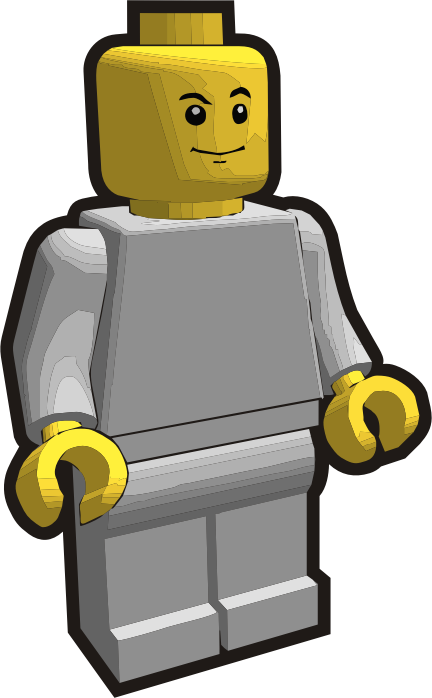 Clip is a Brick - Minifig 4