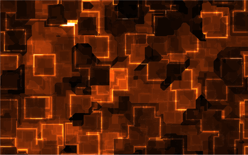 High Tech Magma Texture Background