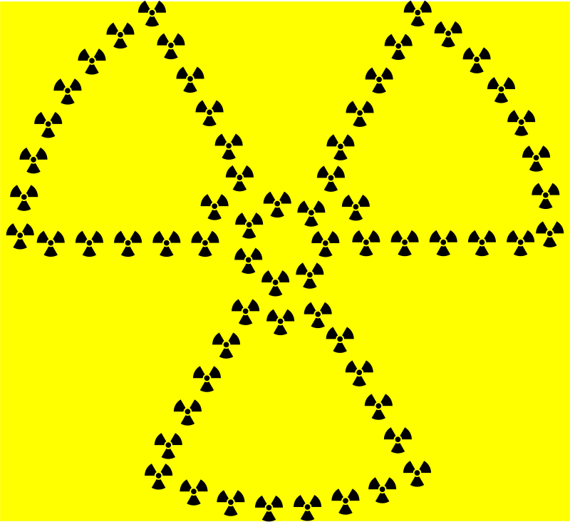 Fractal Radioactive Symbol