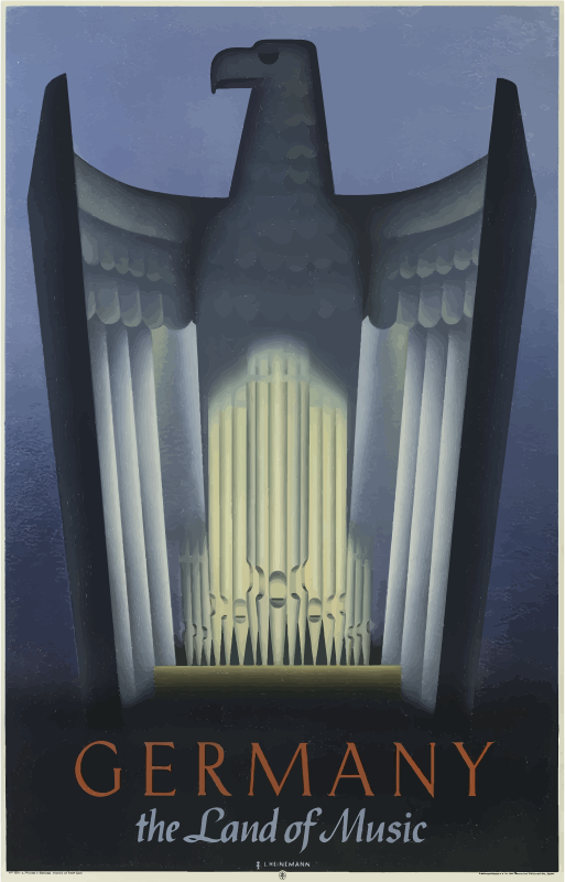 Vintage Travel Poster Germany 2