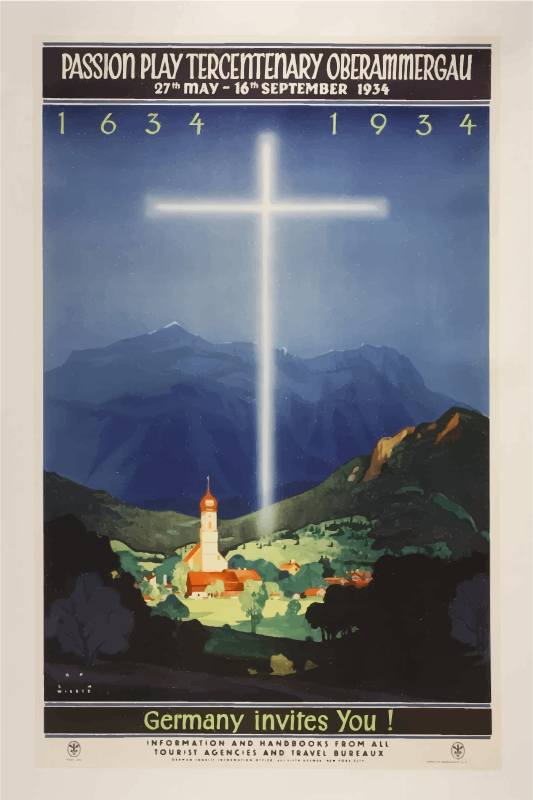 Vintage Travel Poster Germany 3