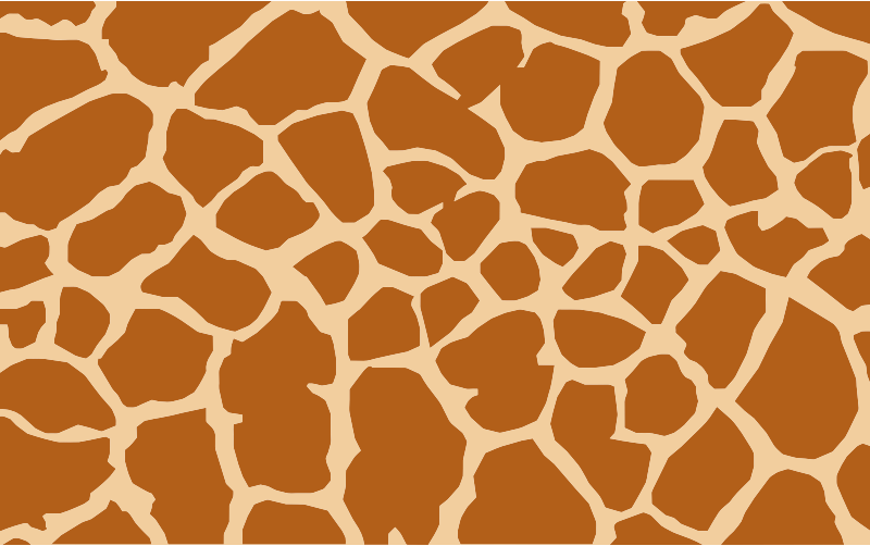 Giraffe Skin Pattern