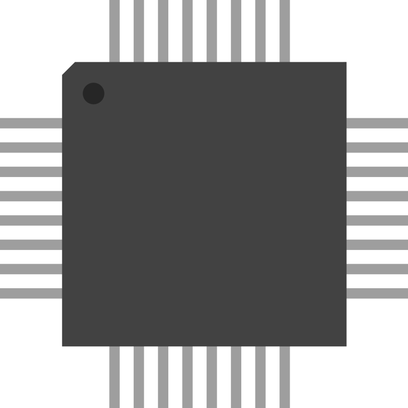 Generic SMD TQFP32 IC Package