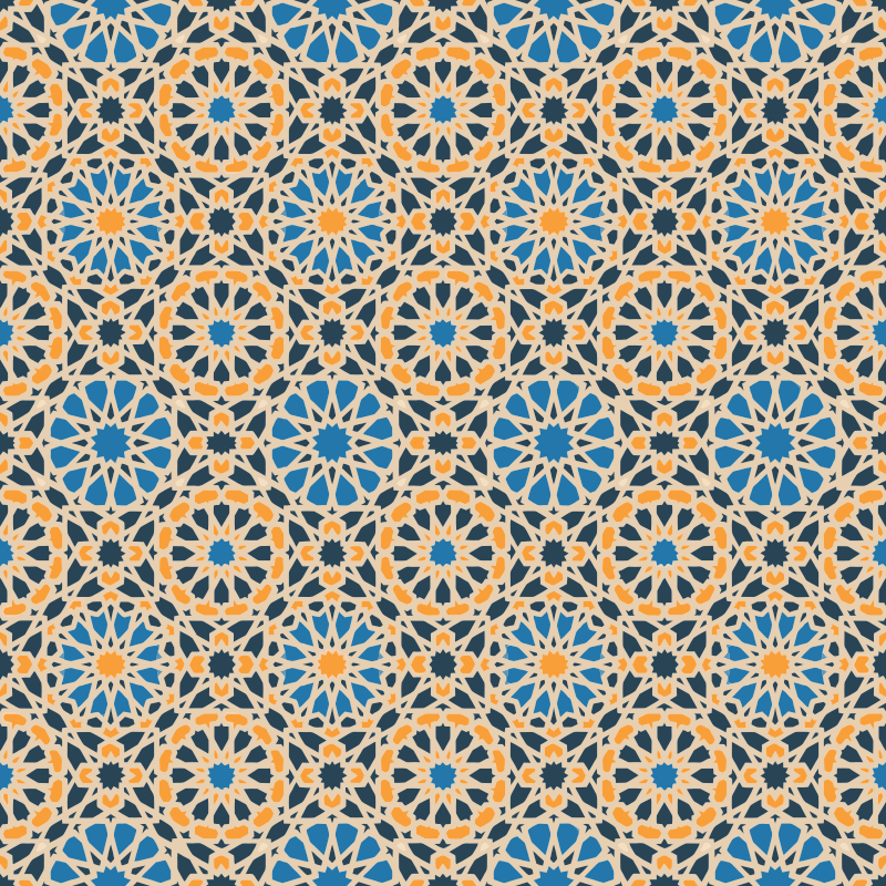 Islamic Style Geometric Art