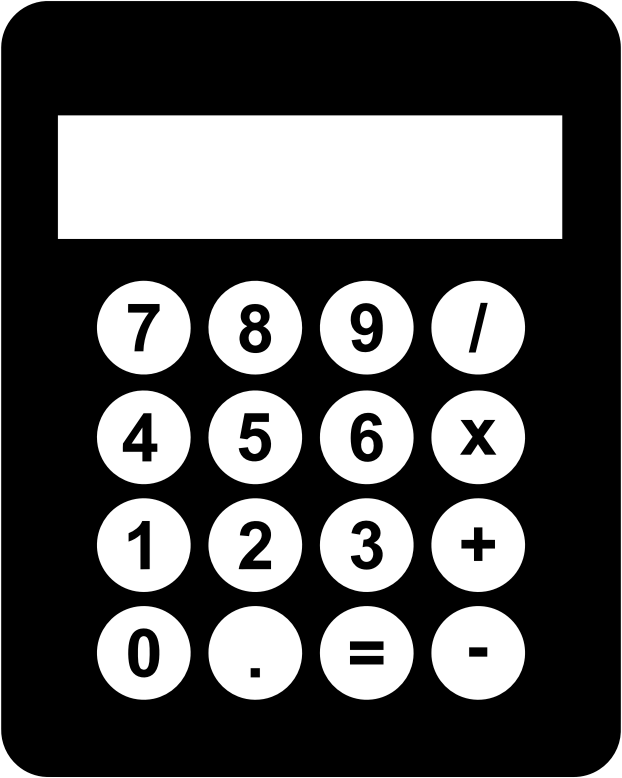 Black And White Calculator