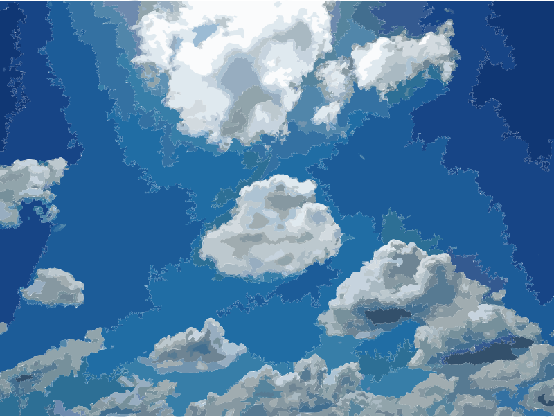 Blue Sky, Big Clouds