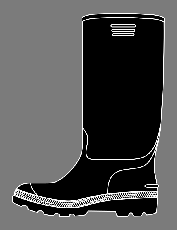 rubber boot