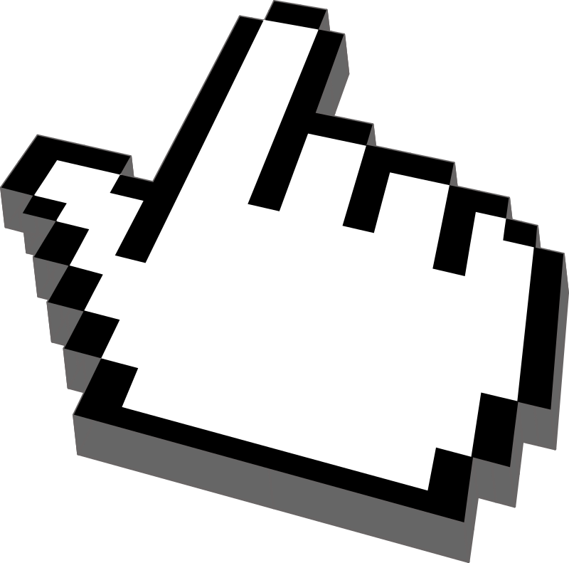 Hand cursor