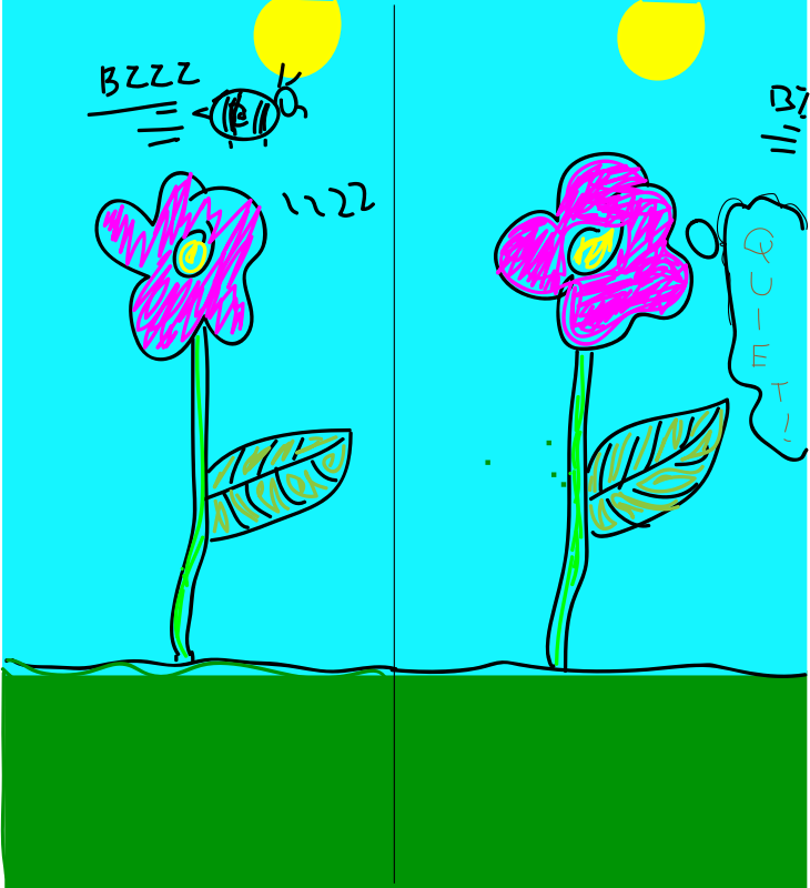 Flower Bee Comic
