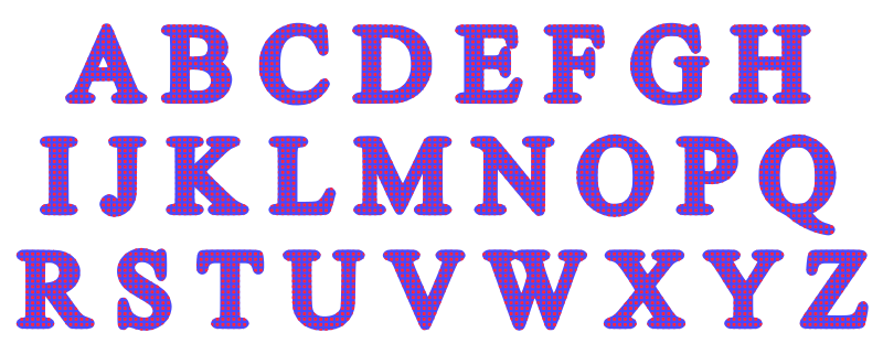 Alphabet 3 - Openclipart