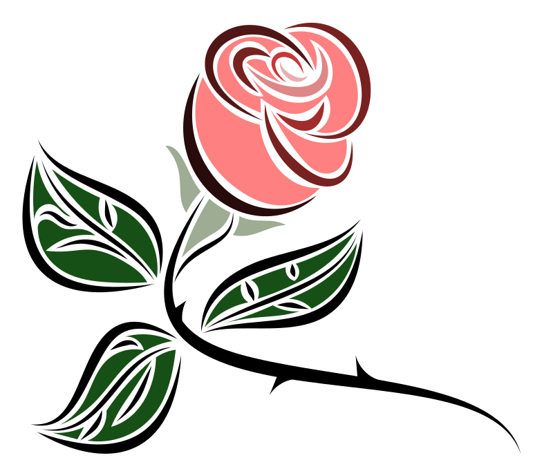 Stylized Rose