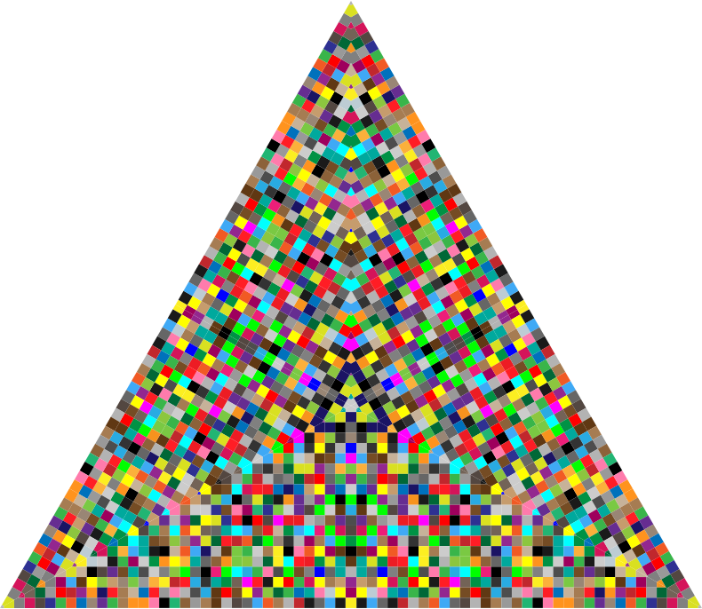 Confetti Triangle