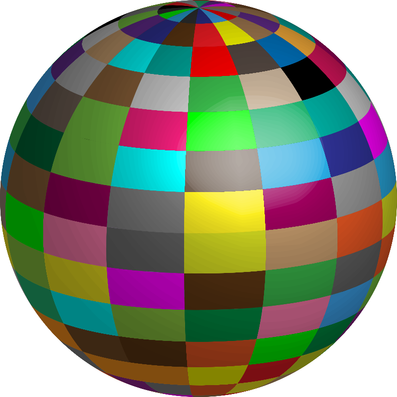 Geometric Beach Ball (Enhanced)