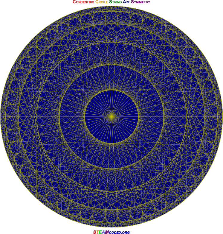 Concentric Circle Symmetry 5