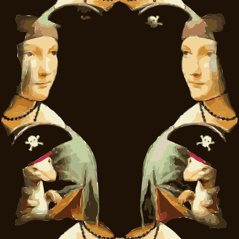 lady with pirate ermine