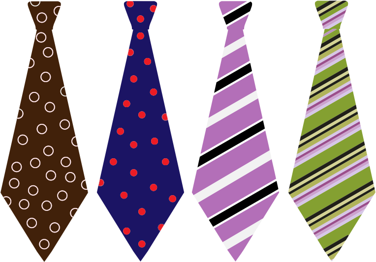 Patterned Men's Ties