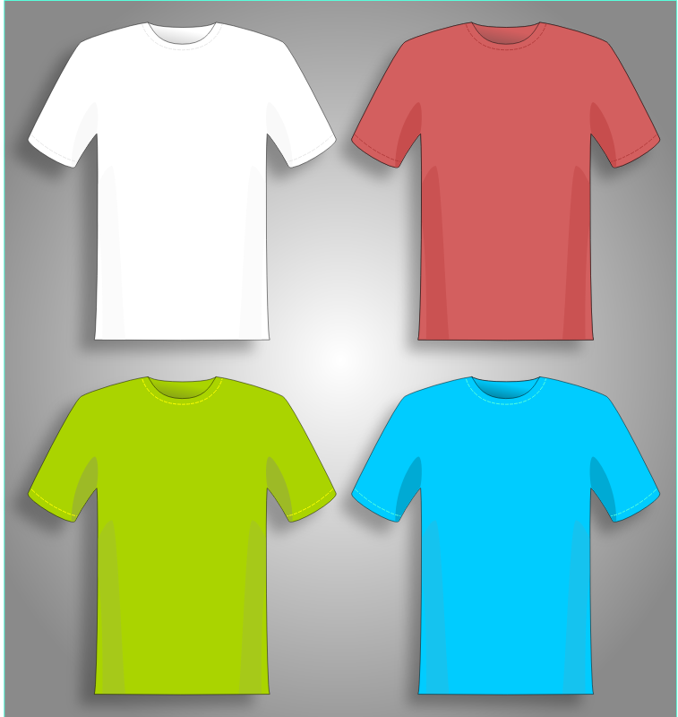 Colorful T-shirts