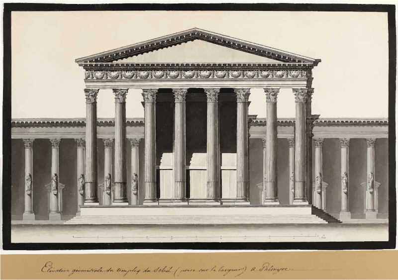 Temple Of Baalshamin Palmyra