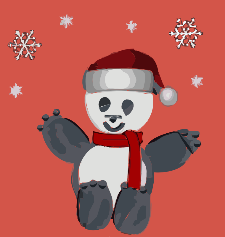 Panda Christmas