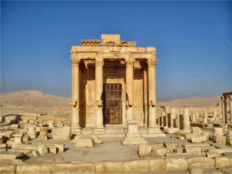 Temple Of Baalshamin Palmyra