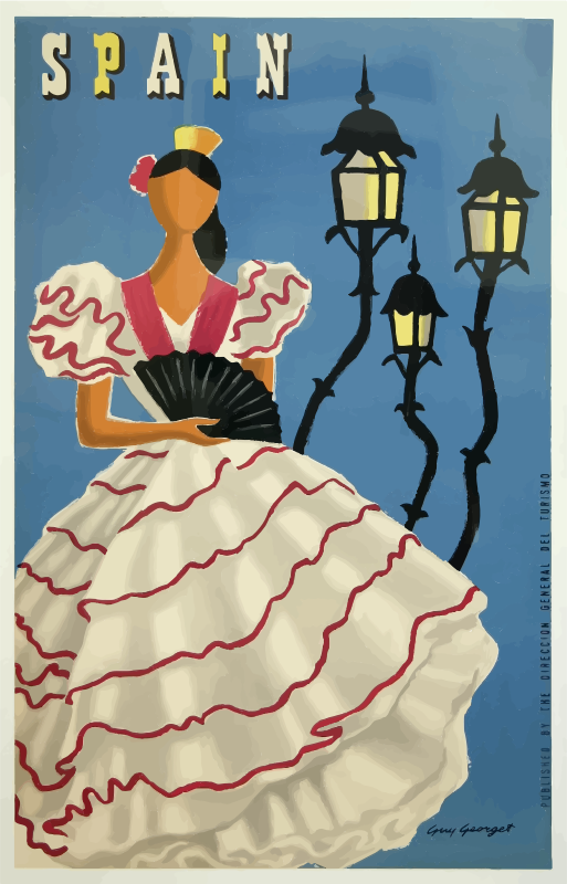 Vintage Travel Poster Spain 4